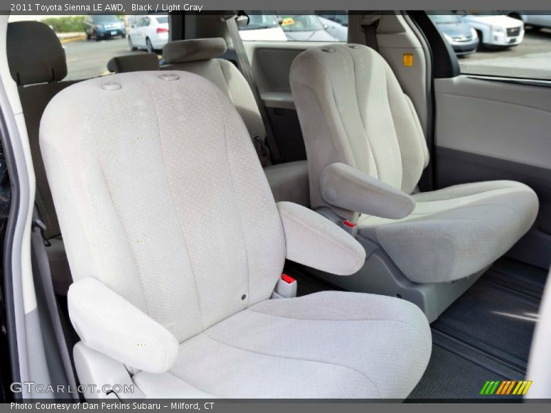 Black / Light Gray 2011 Toyota Sienna LE AWD