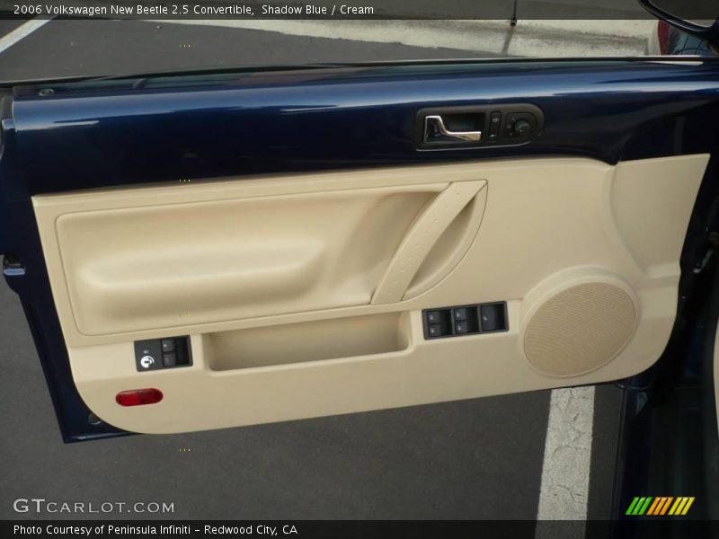 Shadow Blue / Cream 2006 Volkswagen New Beetle 2.5 Convertible
