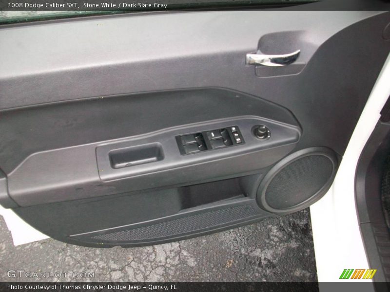 Stone White / Dark Slate Gray 2008 Dodge Caliber SXT