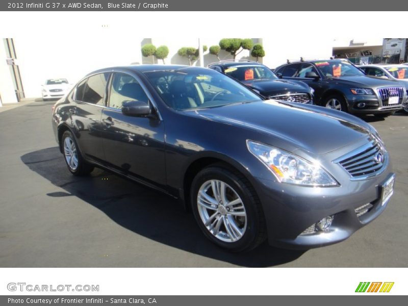 Blue Slate / Graphite 2012 Infiniti G 37 x AWD Sedan