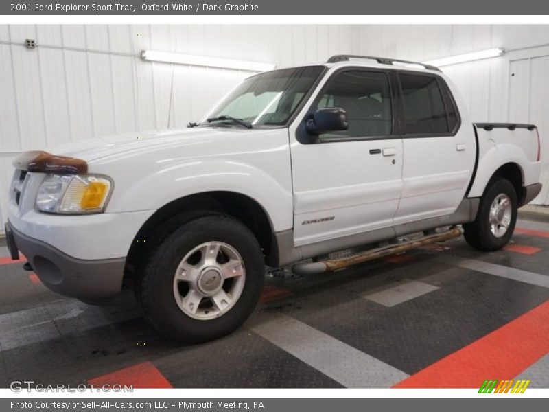 Oxford White / Dark Graphite 2001 Ford Explorer Sport Trac
