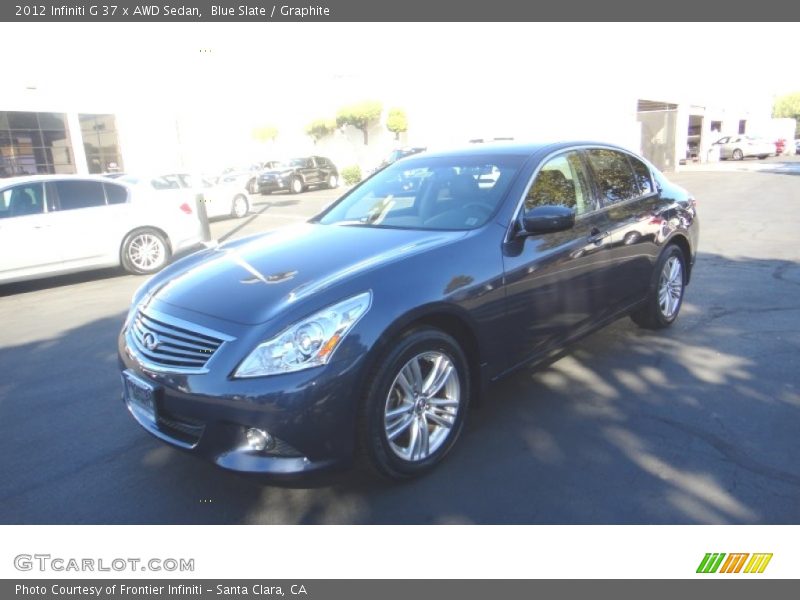 Blue Slate / Graphite 2012 Infiniti G 37 x AWD Sedan