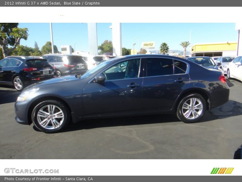 Blue Slate / Graphite 2012 Infiniti G 37 x AWD Sedan
