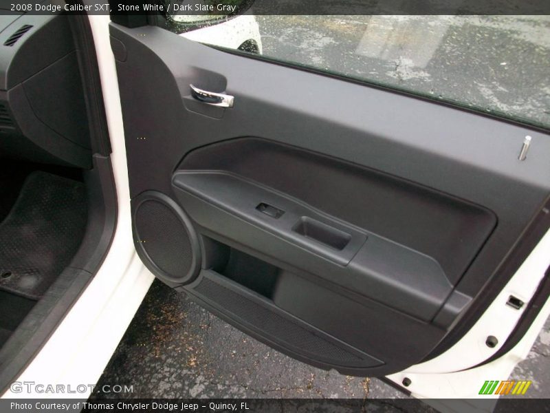 Stone White / Dark Slate Gray 2008 Dodge Caliber SXT