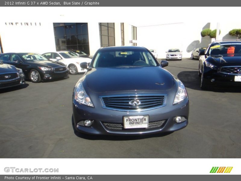 Blue Slate / Graphite 2012 Infiniti G 37 x AWD Sedan