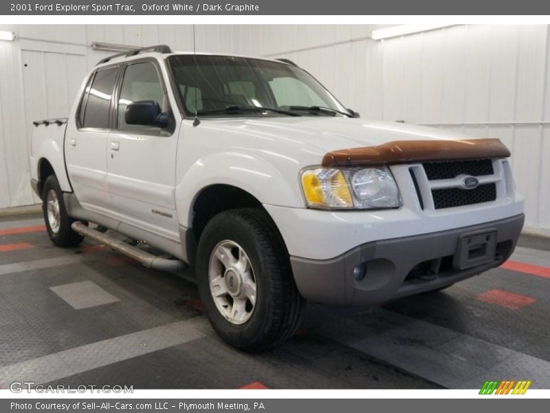 Oxford White / Dark Graphite 2001 Ford Explorer Sport Trac
