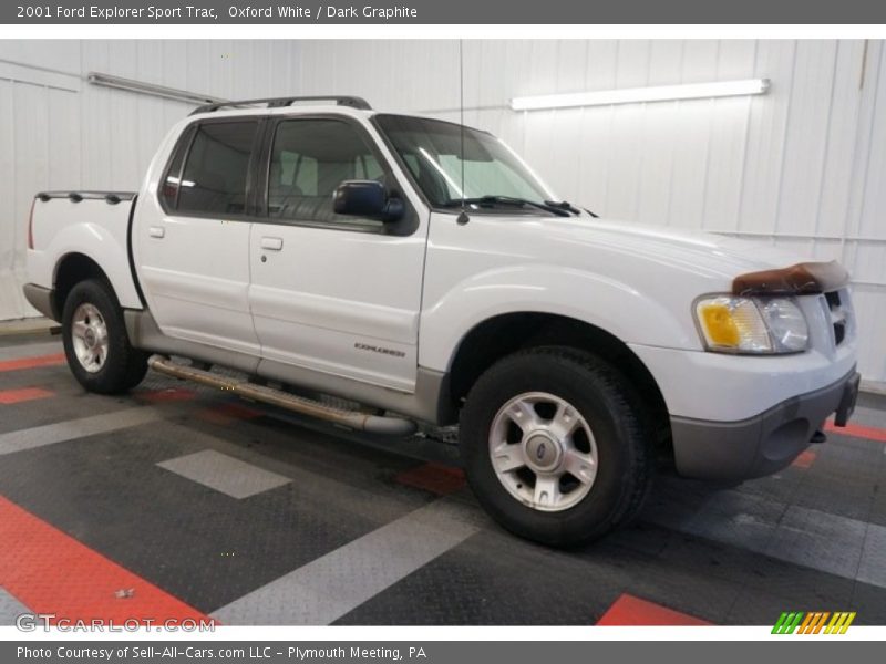Oxford White / Dark Graphite 2001 Ford Explorer Sport Trac