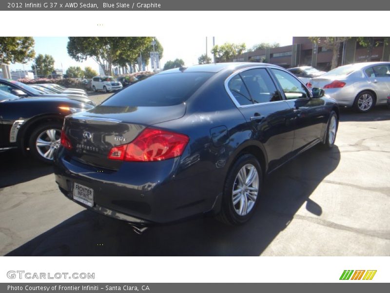 Blue Slate / Graphite 2012 Infiniti G 37 x AWD Sedan