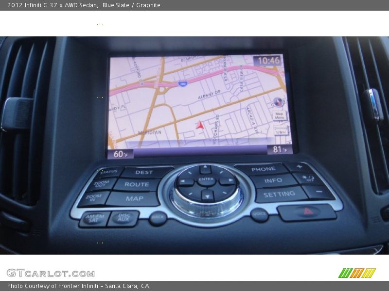 Blue Slate / Graphite 2012 Infiniti G 37 x AWD Sedan