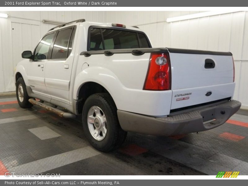 Oxford White / Dark Graphite 2001 Ford Explorer Sport Trac