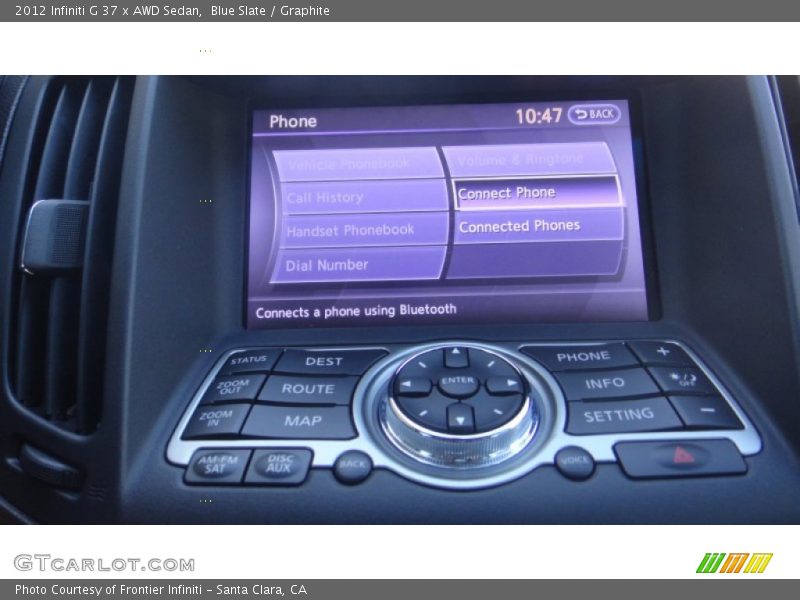 Blue Slate / Graphite 2012 Infiniti G 37 x AWD Sedan