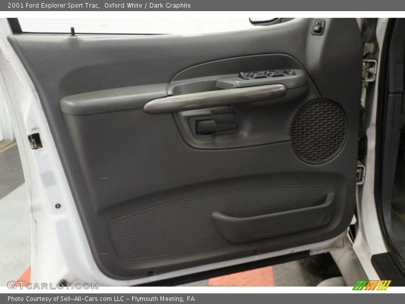 Oxford White / Dark Graphite 2001 Ford Explorer Sport Trac