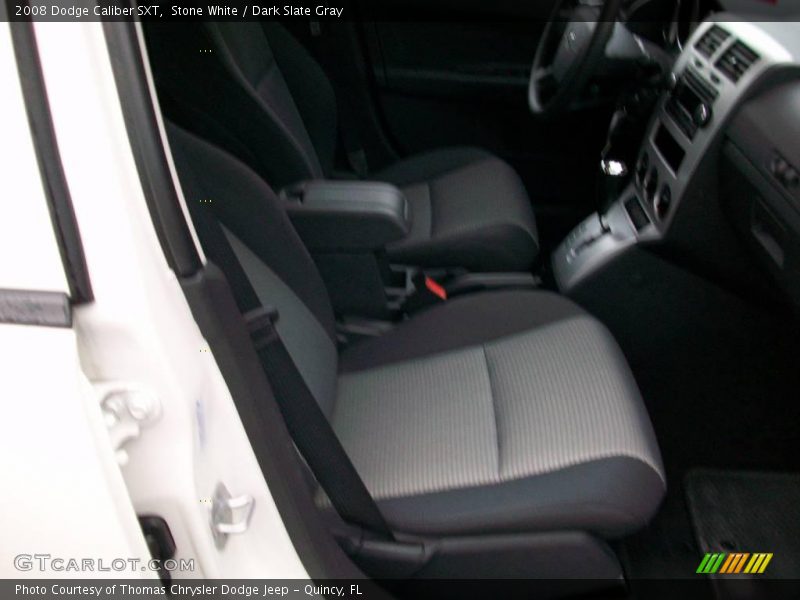 Stone White / Dark Slate Gray 2008 Dodge Caliber SXT