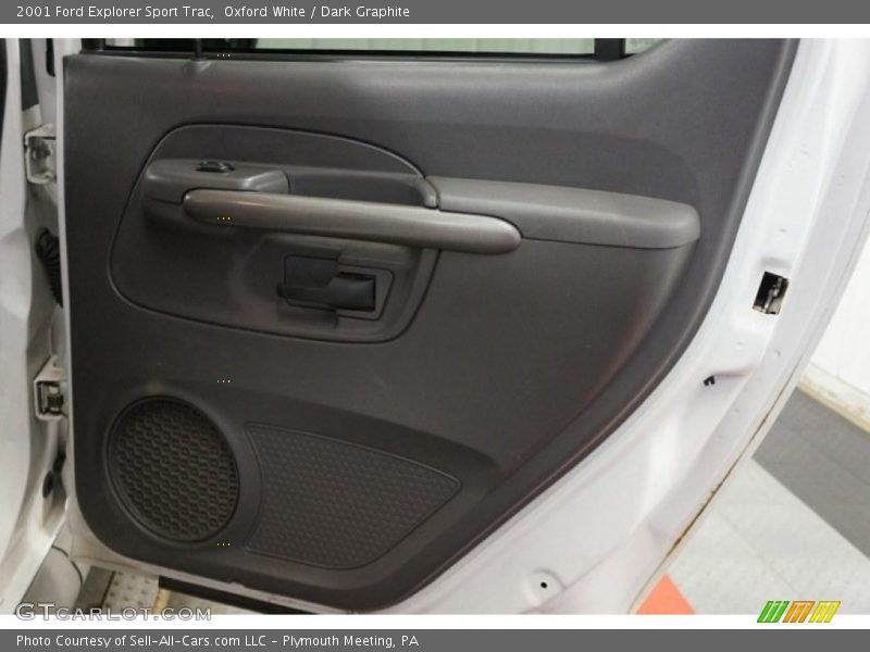 Oxford White / Dark Graphite 2001 Ford Explorer Sport Trac