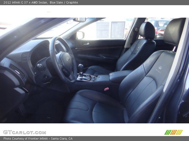 Blue Slate / Graphite 2012 Infiniti G 37 x AWD Sedan