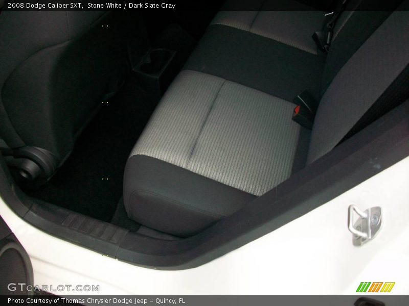 Stone White / Dark Slate Gray 2008 Dodge Caliber SXT