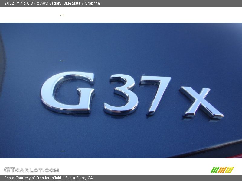 Blue Slate / Graphite 2012 Infiniti G 37 x AWD Sedan