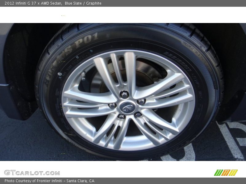 Blue Slate / Graphite 2012 Infiniti G 37 x AWD Sedan