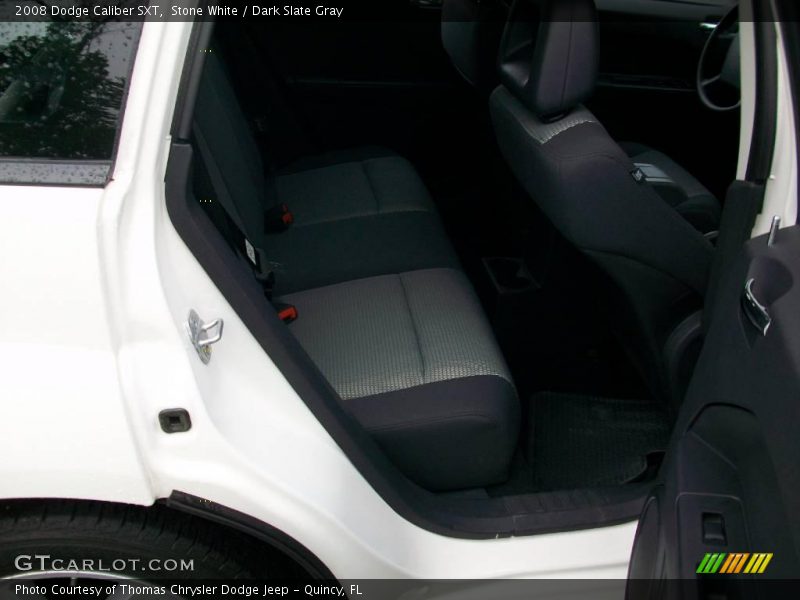 Stone White / Dark Slate Gray 2008 Dodge Caliber SXT