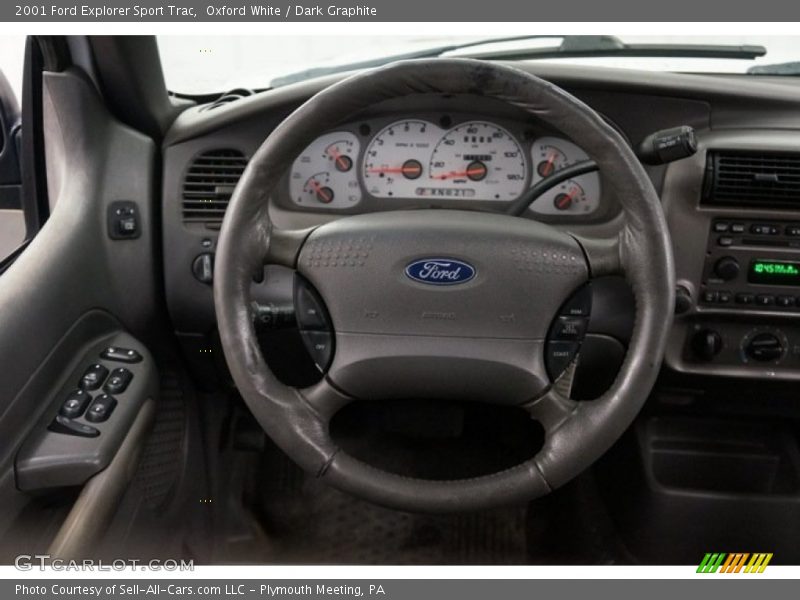 Oxford White / Dark Graphite 2001 Ford Explorer Sport Trac
