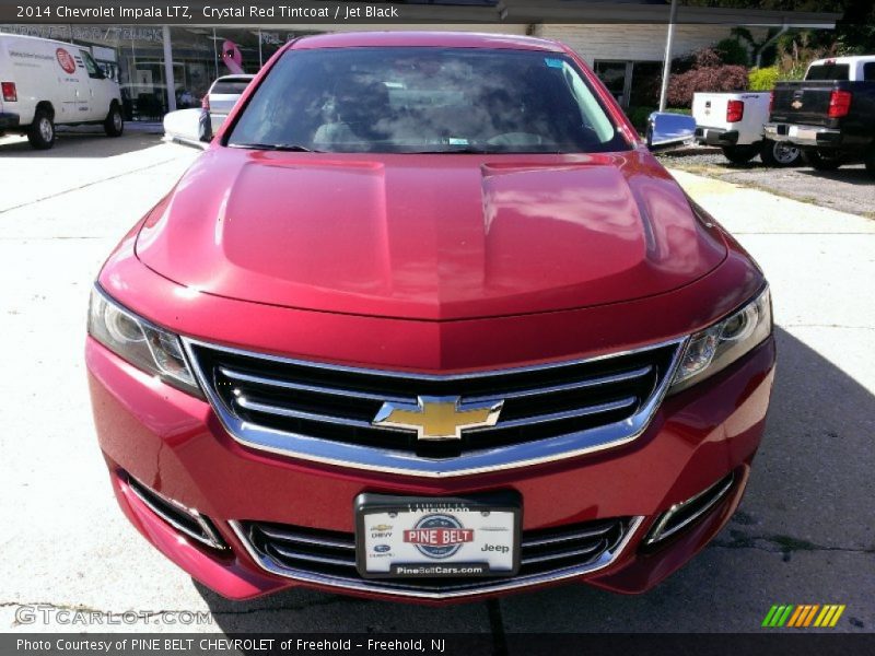 Crystal Red Tintcoat / Jet Black 2014 Chevrolet Impala LTZ