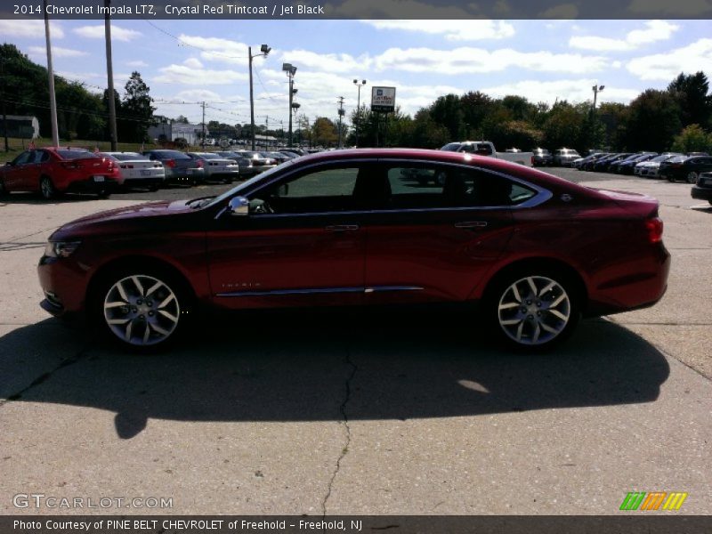 Crystal Red Tintcoat / Jet Black 2014 Chevrolet Impala LTZ
