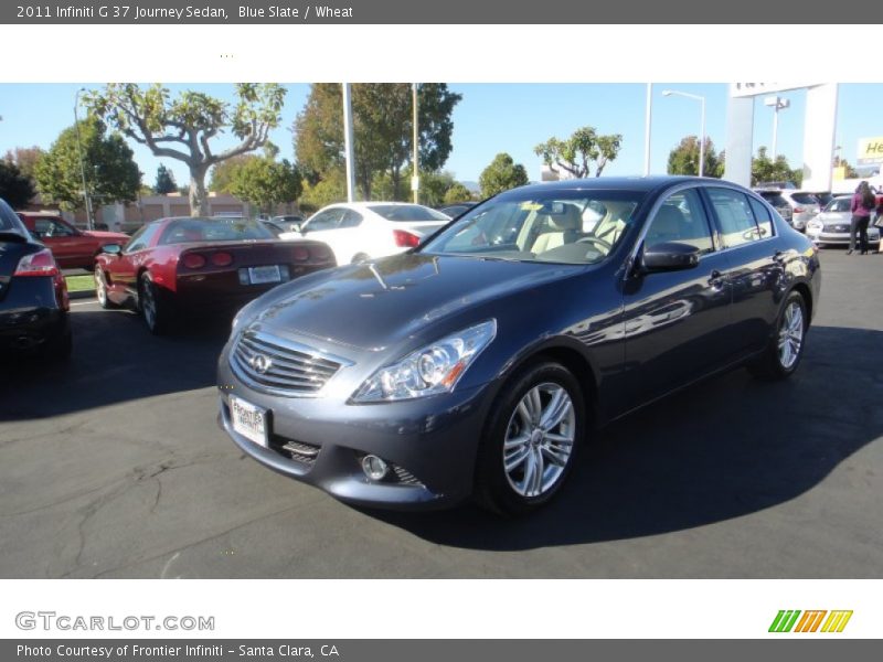 Blue Slate / Wheat 2011 Infiniti G 37 Journey Sedan