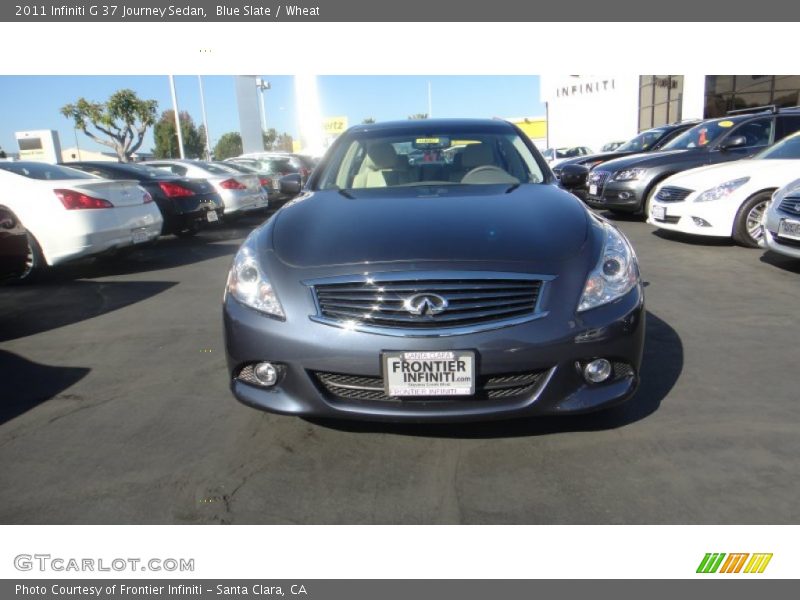 Blue Slate / Wheat 2011 Infiniti G 37 Journey Sedan