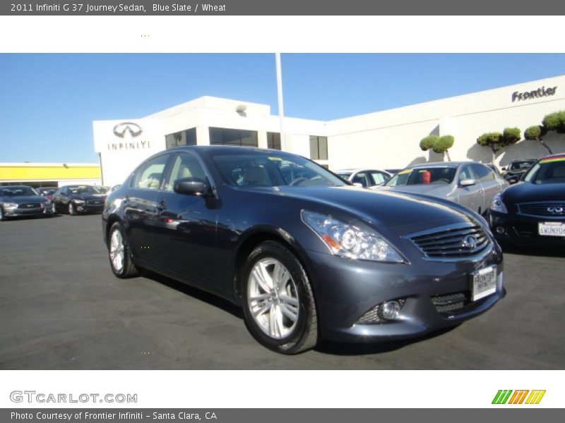 Blue Slate / Wheat 2011 Infiniti G 37 Journey Sedan