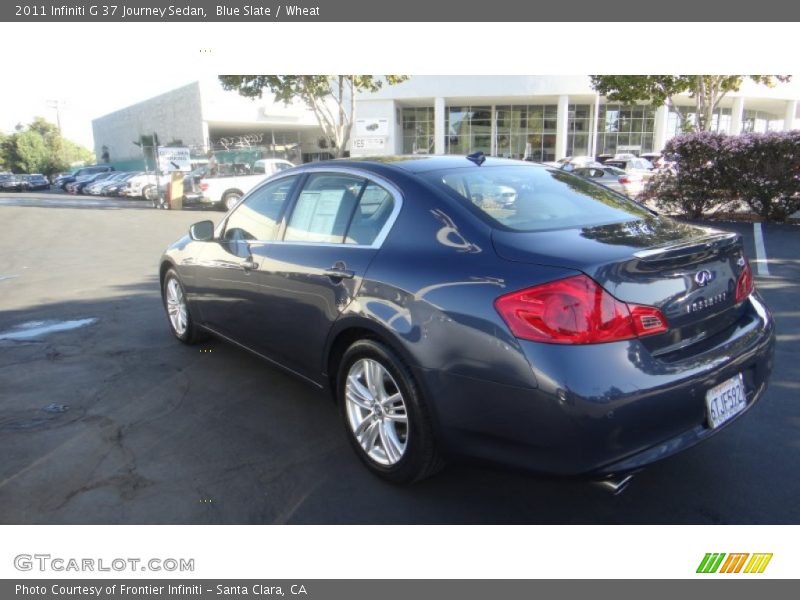 Blue Slate / Wheat 2011 Infiniti G 37 Journey Sedan