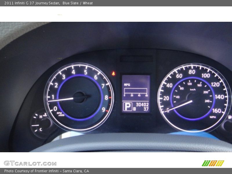 Blue Slate / Wheat 2011 Infiniti G 37 Journey Sedan