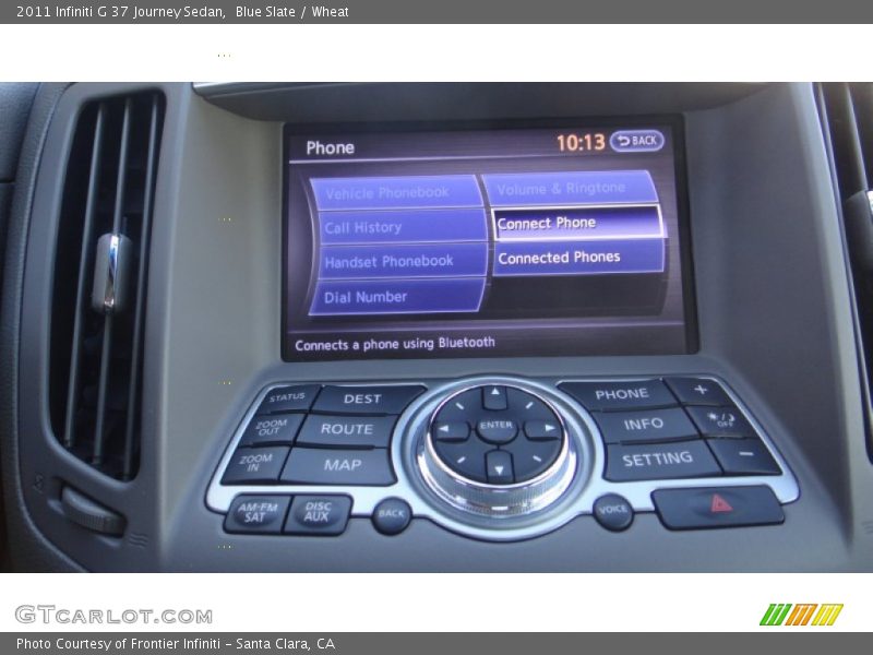 Blue Slate / Wheat 2011 Infiniti G 37 Journey Sedan