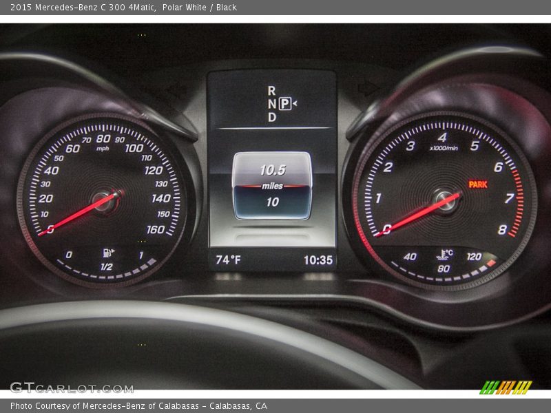 Polar White / Black 2015 Mercedes-Benz C 300 4Matic
