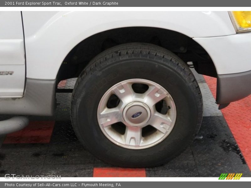 Oxford White / Dark Graphite 2001 Ford Explorer Sport Trac