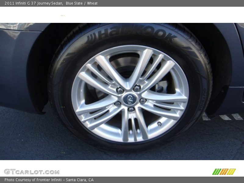 Blue Slate / Wheat 2011 Infiniti G 37 Journey Sedan