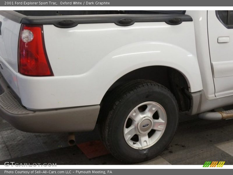 Oxford White / Dark Graphite 2001 Ford Explorer Sport Trac