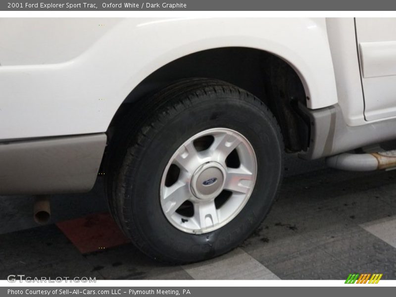 Oxford White / Dark Graphite 2001 Ford Explorer Sport Trac