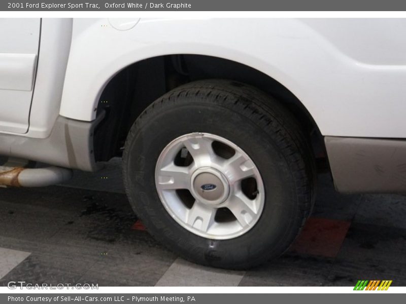 Oxford White / Dark Graphite 2001 Ford Explorer Sport Trac