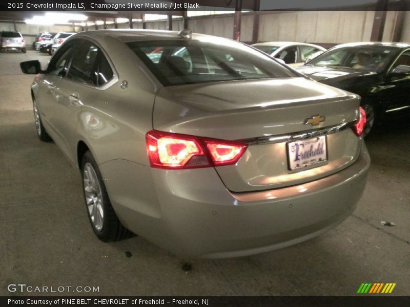 Champagne Silver Metallic / Jet Black 2015 Chevrolet Impala LS
