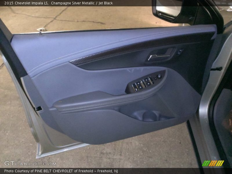Champagne Silver Metallic / Jet Black 2015 Chevrolet Impala LS