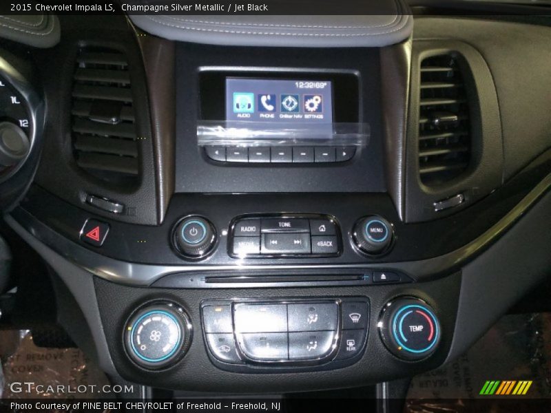 Champagne Silver Metallic / Jet Black 2015 Chevrolet Impala LS