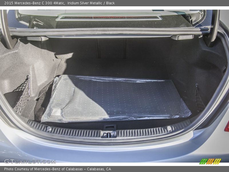 Iridium Silver Metallic / Black 2015 Mercedes-Benz C 300 4Matic