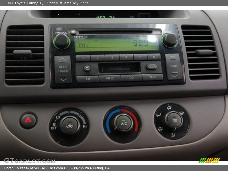 Lunar Mist Metallic / Stone 2004 Toyota Camry LE
