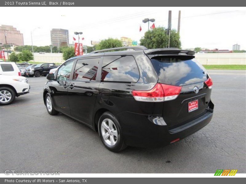 Black / Bisque 2013 Toyota Sienna LE
