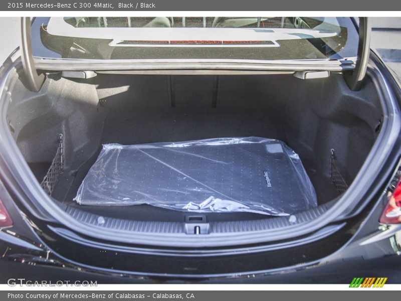 Black / Black 2015 Mercedes-Benz C 300 4Matic