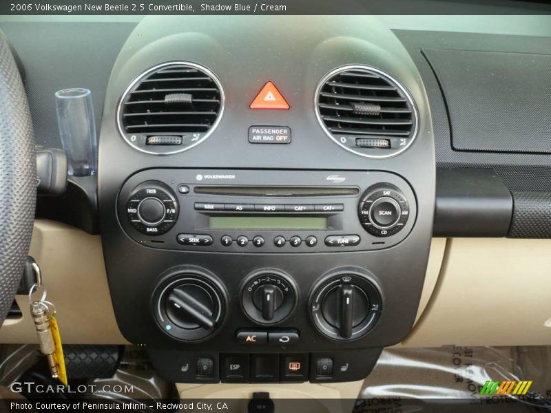 Shadow Blue / Cream 2006 Volkswagen New Beetle 2.5 Convertible