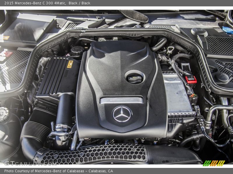 Black / Black 2015 Mercedes-Benz C 300 4Matic