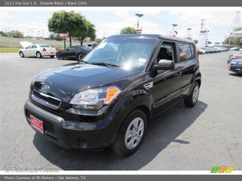 Shadow Black / Black Cloth 2011 Kia Soul 1.6
