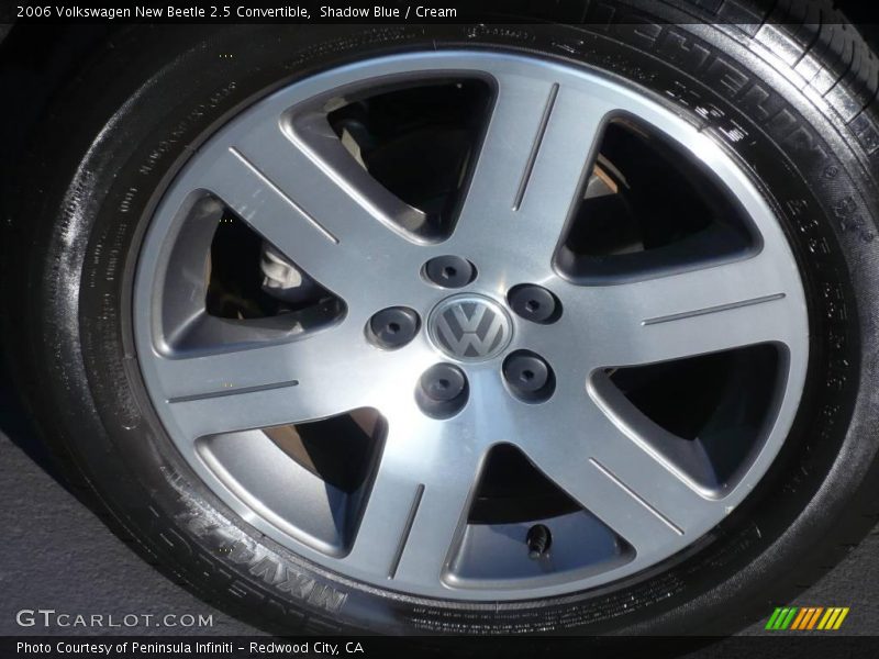 Shadow Blue / Cream 2006 Volkswagen New Beetle 2.5 Convertible