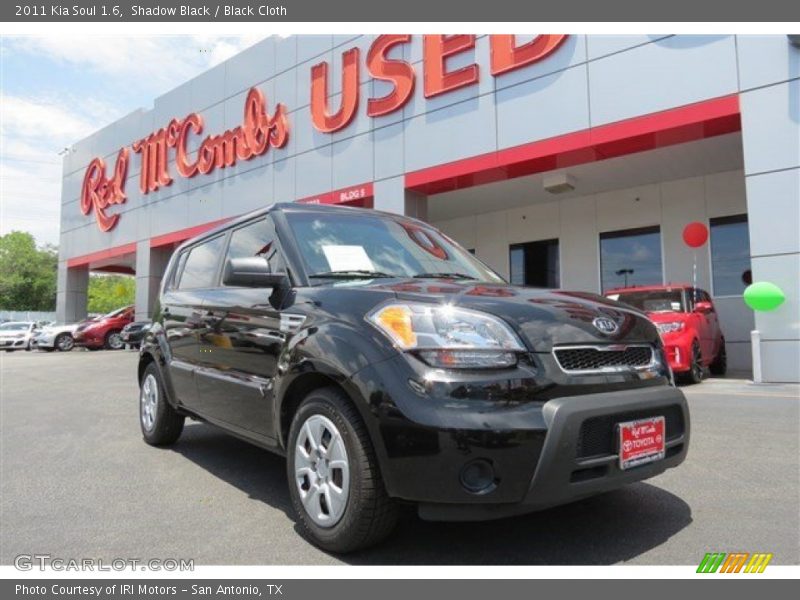 Shadow Black / Black Cloth 2011 Kia Soul 1.6